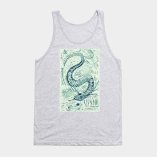 Uktena Horned Snake Sketch Study Tank Top